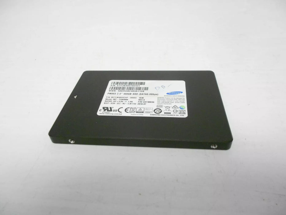 Nimble Storage 480GB SSD 2.5" Hard Drive CS1000 CS3000 CS5000 AF1000 AF3000 ES2