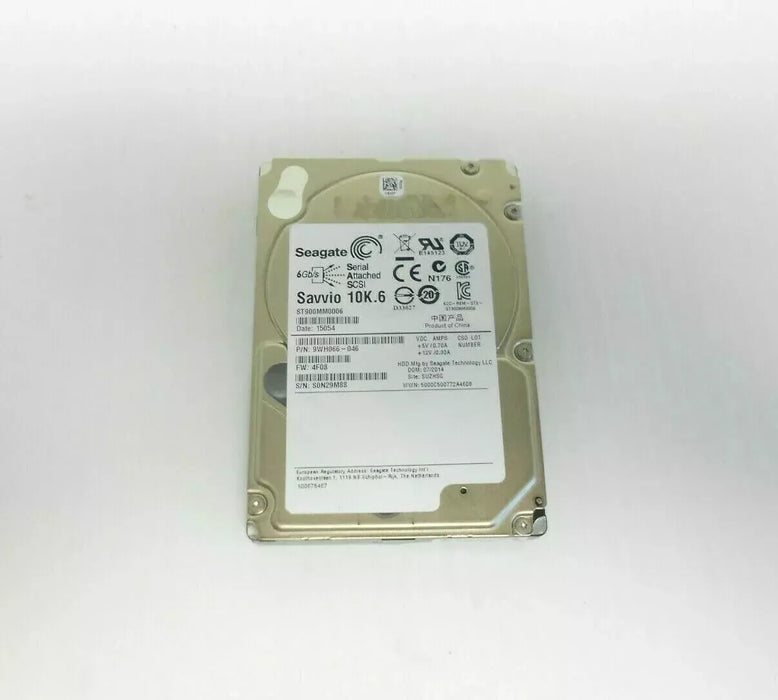 Seagate 900GB 10K 2.5" SAS Hard Drive ST900MM0006 Server Storage