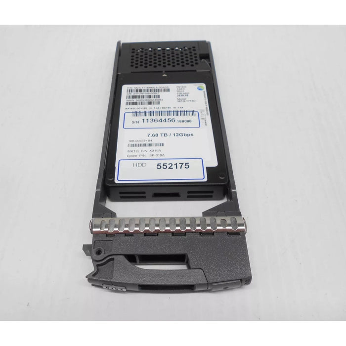 Netapp 7.68TB SAS SSD Hard Drive 12G 2.5 108-00687 DD2246 FAS2552 FAS2750 X319A