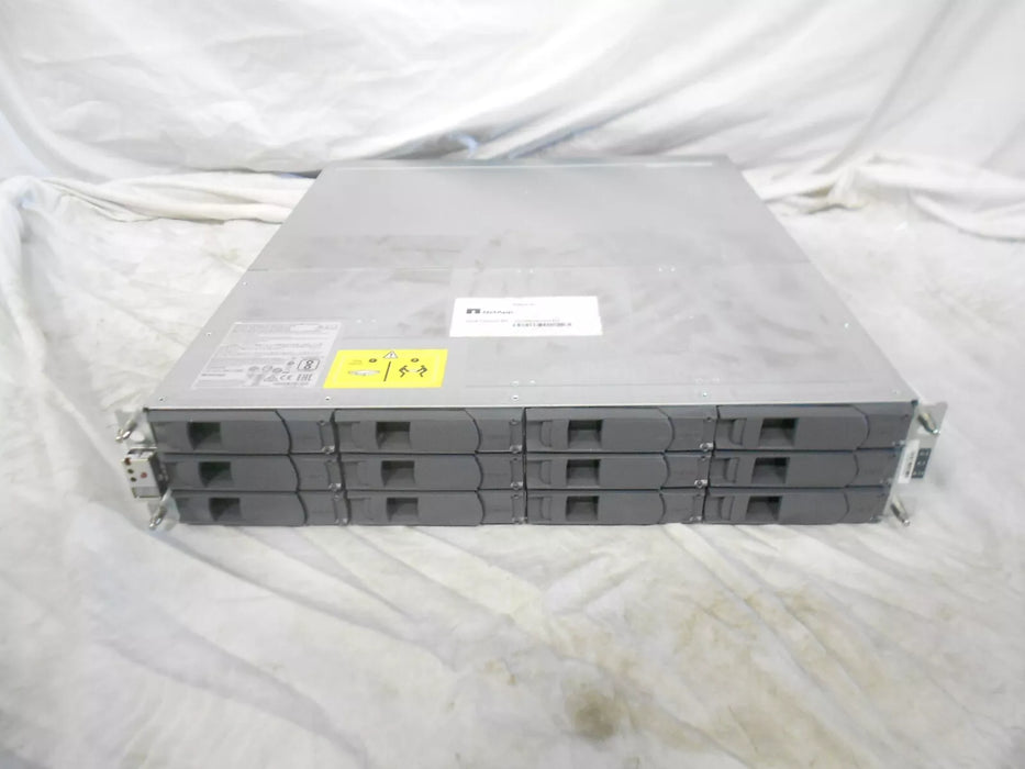 NetApp DS212C Expansion Array 12gbps 12g W/ 12 bay SAS SATA Trays 2x IOM12 Jbod